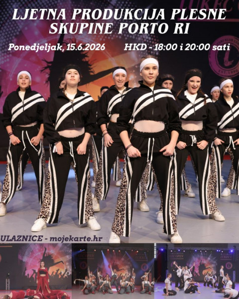 Ljetna produkcija Plesne skupine Porto ri