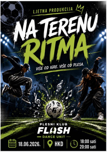 Na terenu ritma - Završna produkcija PK Flash Dance Unit