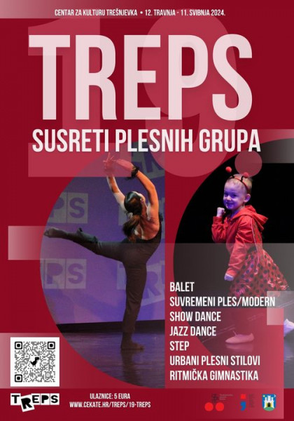 19. TREPS: Večer suvremenog plesa, show i jazz dancea