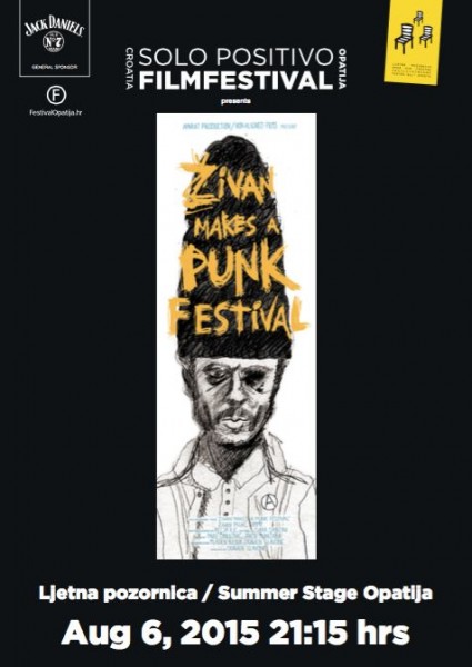 Film Živan Makes a Punk Festival & koncert Ljetno kino