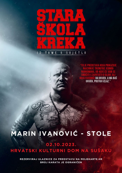 Tickets for Stara škola Kreka - iz tame u svjetlo, 02.10.2023 on the 20:00 at HKD na Sušaku
