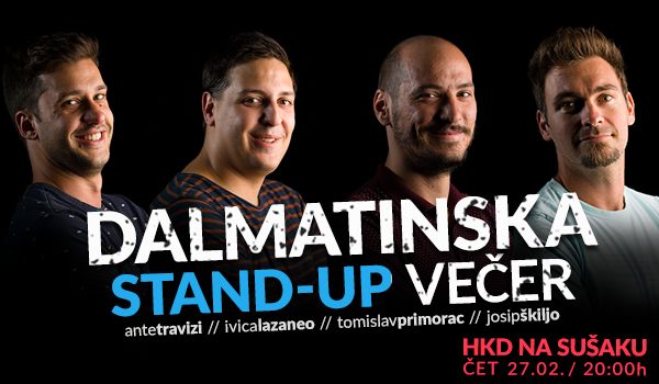 Dalmatinska stand-up comedy večer