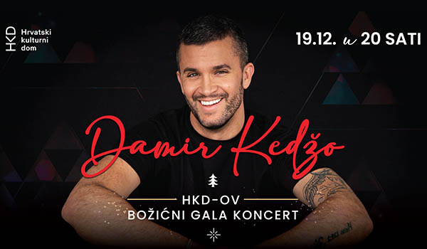 HKD-ov božićni gala koncert: Damir Kedžo