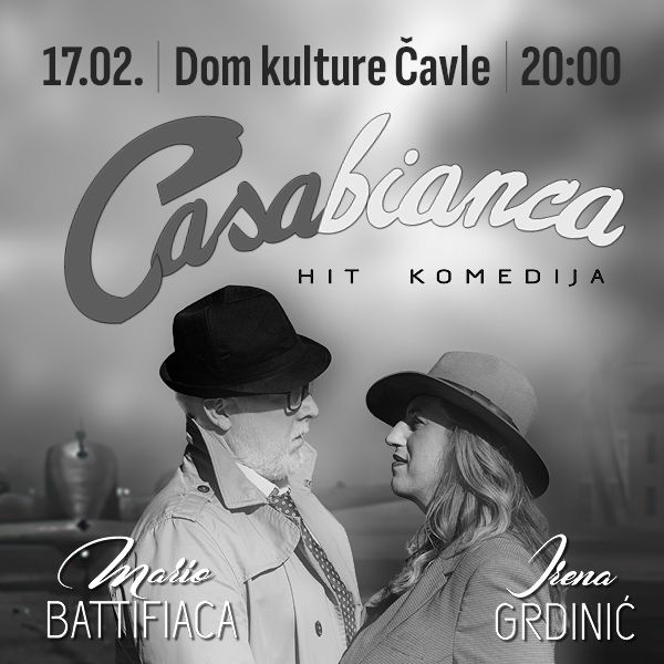 Ulaznice za Casabianca (Čavle), 01.03.2024 u 20:00 u Dom kulture Čavle
