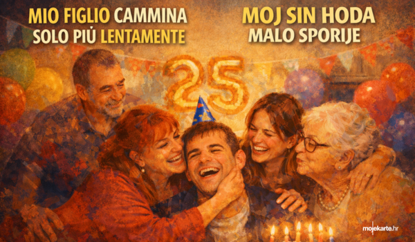 (PRETPREMIJERA) MIO FIGLIO CAMMINA SOLO PIÙ LENTAMENTE/MOJ SIN HODA MALO SPORIJE