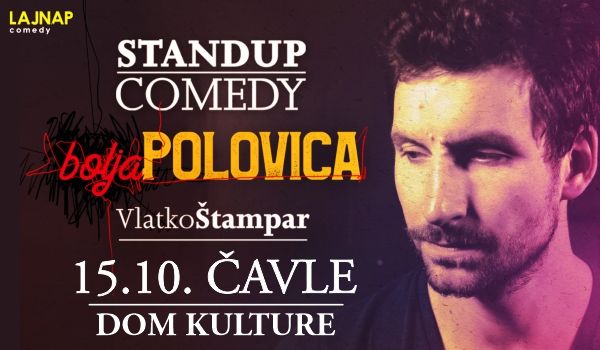 Ulaznice za VLATKO ŠTAMPAR - BOLJA POLOVICA, 15.10.2022 u 20:00 u Dom kulture Čavle