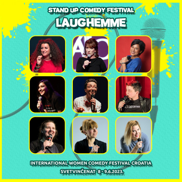 Ulaznice za Laughemme International Comedy Festival, 08.06.2023 u 20:30 u Medijski Plesni Centar Svetvinčenat