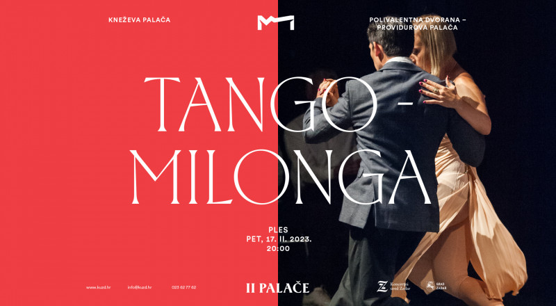 Ulaznice za Tango Milonga, 17.02.2023 u 20:00 u Koncertna dvorana braće Bersa