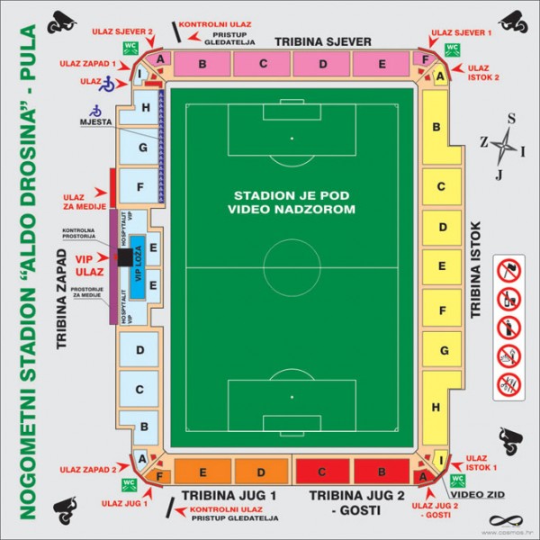 NK Istra 1961 vs Hajduk Split Stadion Aldo Drosina Pula Tickets